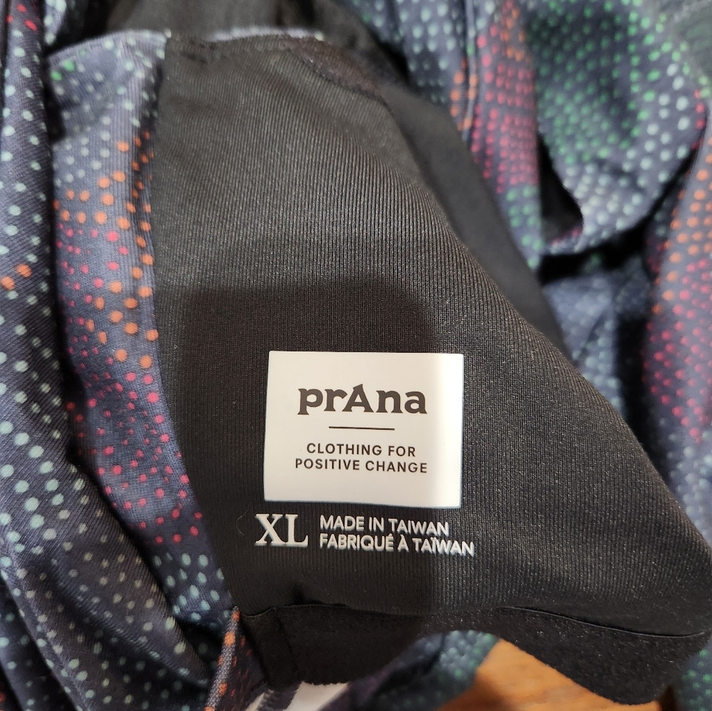 prAna Women's Skypath Dress, Size XL in deep pine dotty color. Athleisure/Casual - Picture 10 of 12